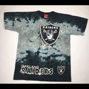 Oakland Raiders Tie Dye NFL men’s shirt M